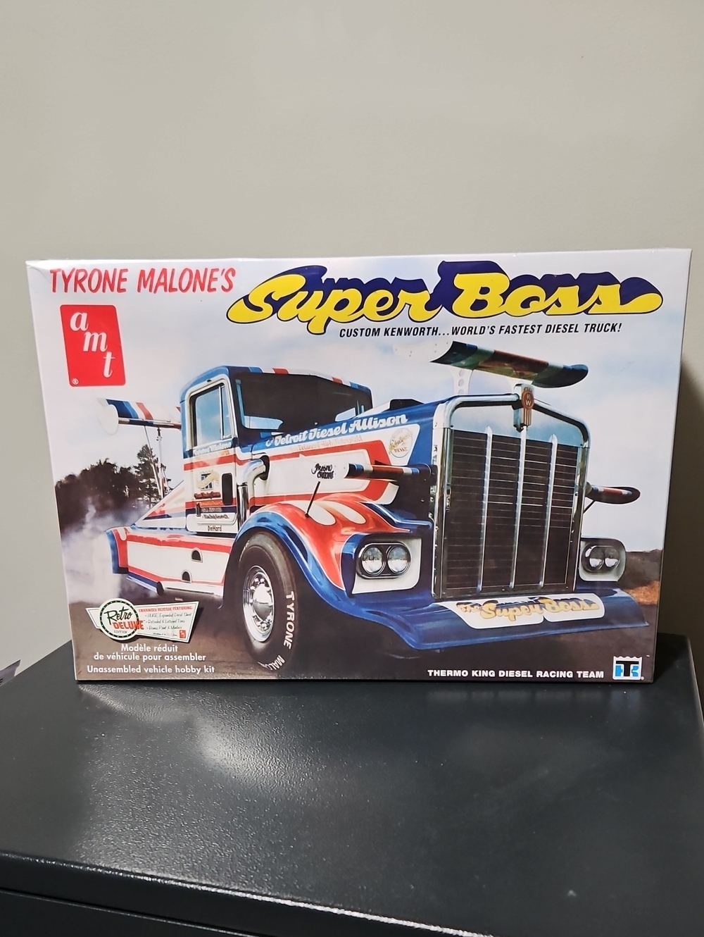 Super Boss Custom Kenworth Plastic Model Kit By Amt